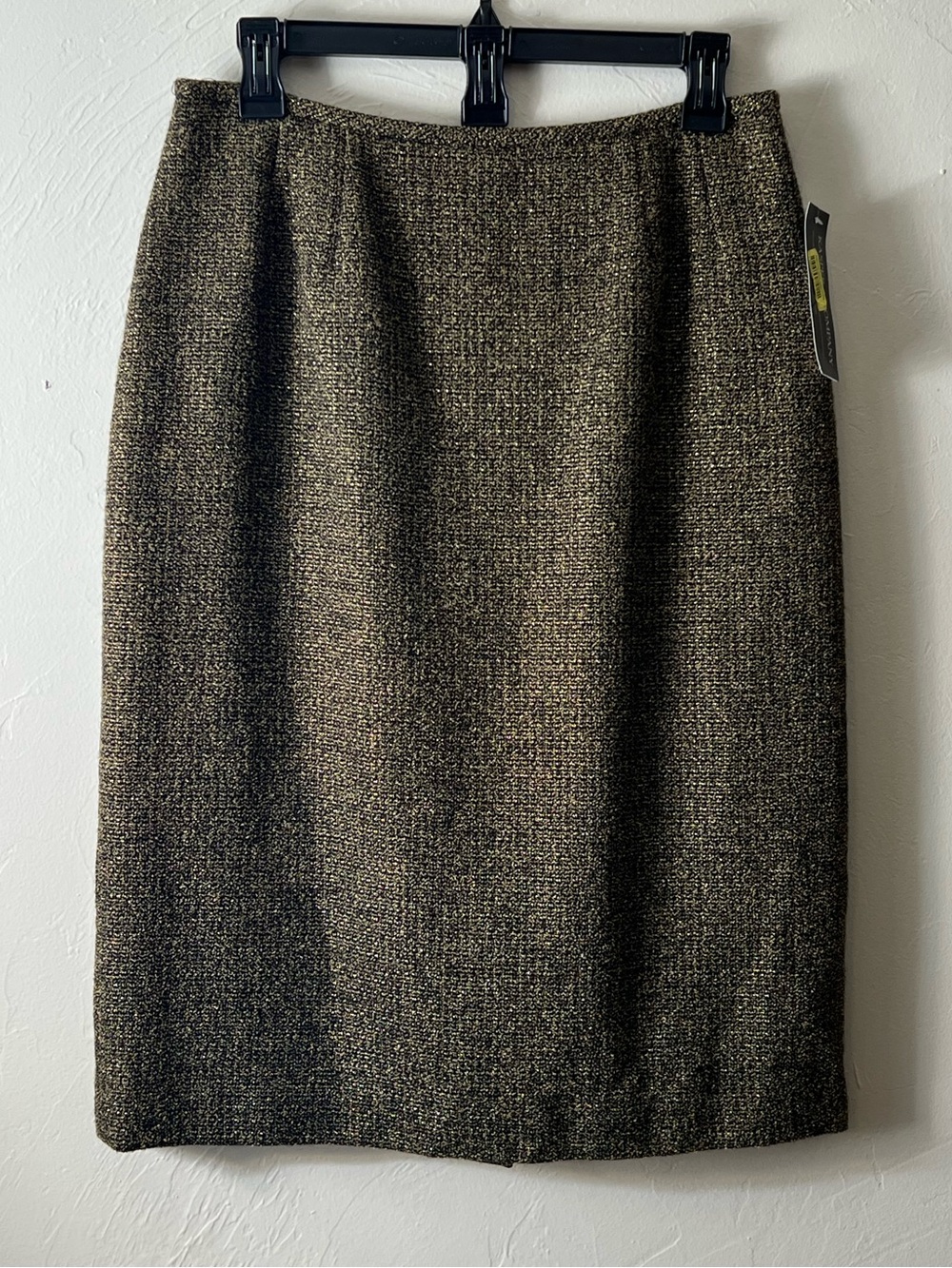 Kasper ASL Tweed Wool Blend 10 Pencil Skirt
